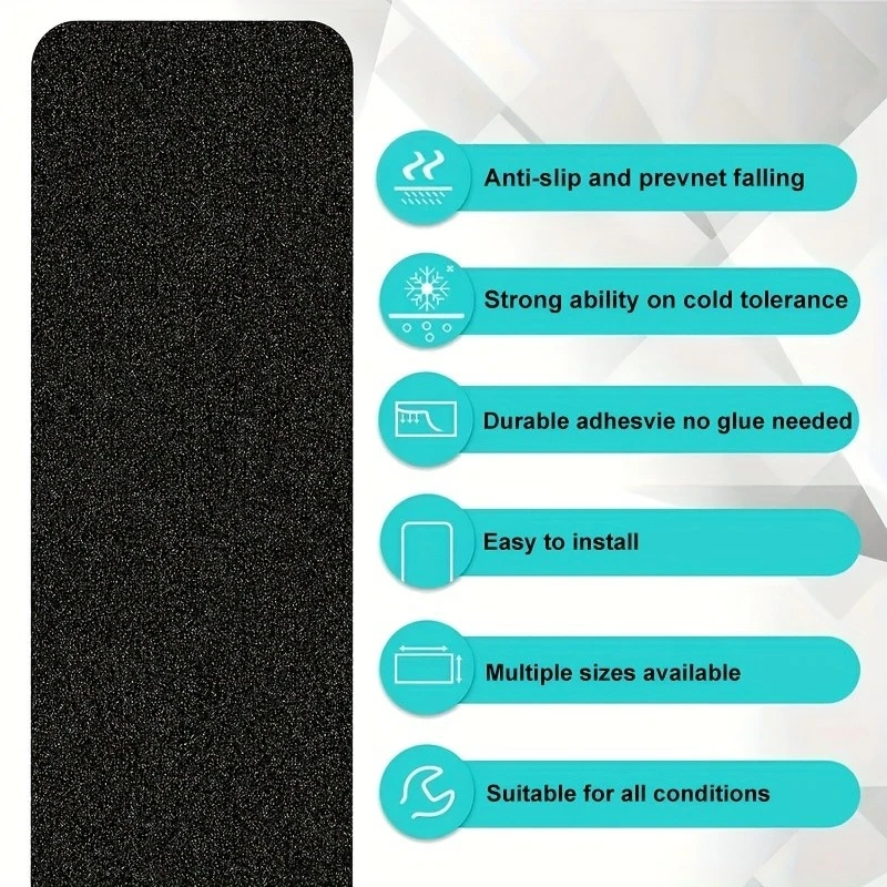 Pisadas antideslizantes autoadhesivas para escaleras - Seguridad interior/exterior Foto 3 de 4