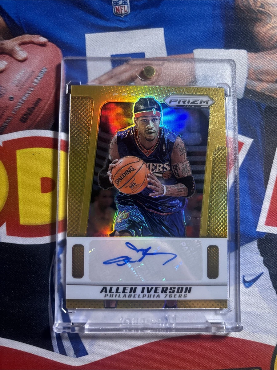 Panini Allen Iverson Basketball Sports Trading Cards & Accessories
