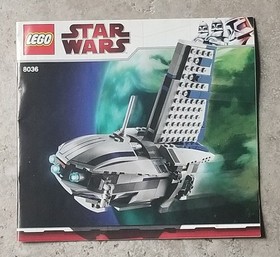 LEGO Star Wars: Separatist Shuttle (8036) with Box and Manual