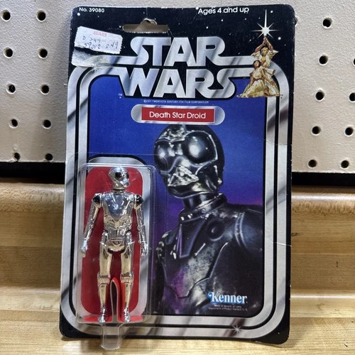 1977 Vintage Kenner Star Wars Death Star Droid  Sealed Figure