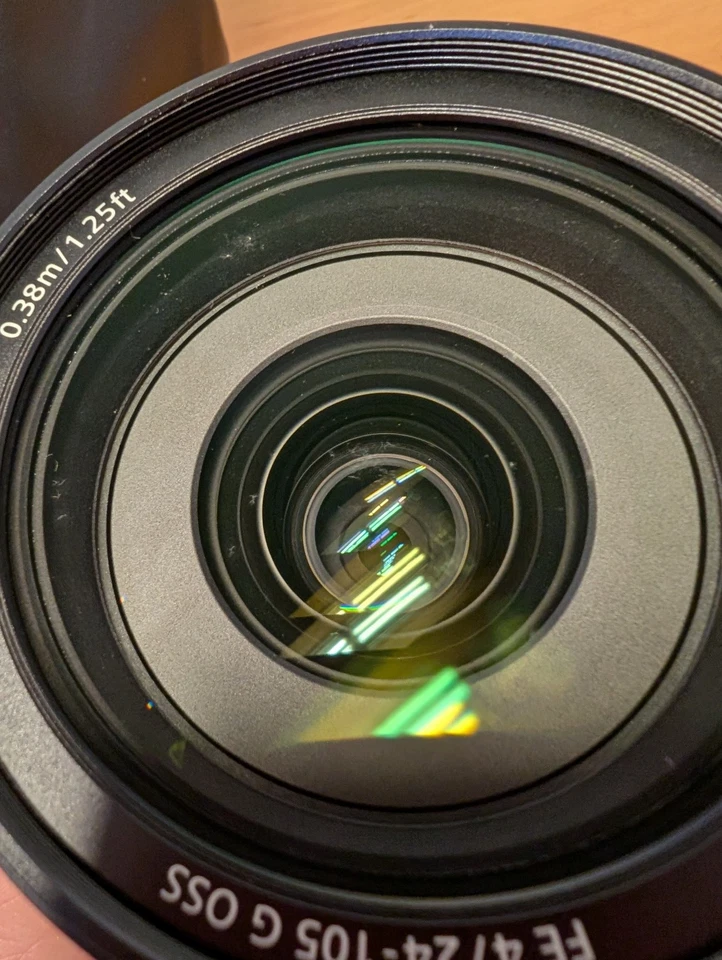 Sony FE 24-105mm f/4 G OSS Zoom Lens SEL24105G Slight Fungus - Image 3 of 4