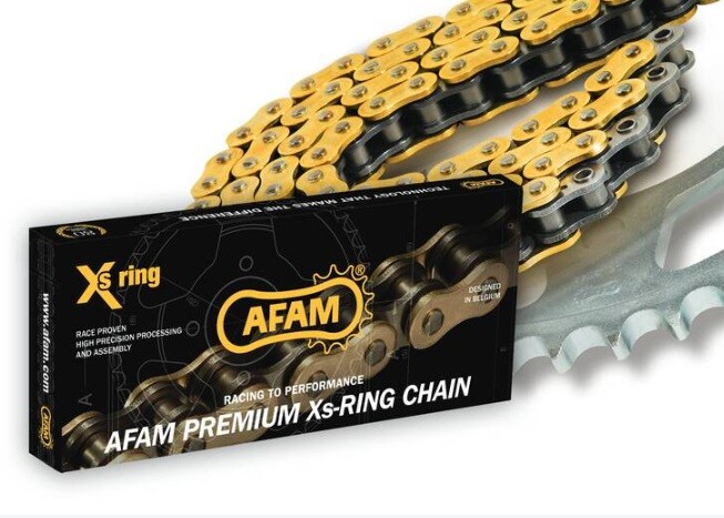 Chaîne AFAM 520 XSR-G anti allongement pour session cross intensive