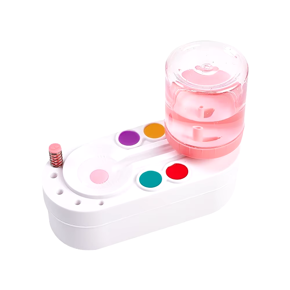 Paint Brush Cleaner With Drain Button Automatic Water Circulation