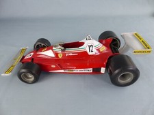 POLISTIL FERRARI 312 T2 scala 1:16 Made in Itali 6-77 Gilles Villeneuve
