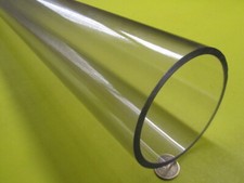 Kmac Polycarbonate Clear Tube / Tubing - 5.00" OD x 4.50" ID - Pick Length