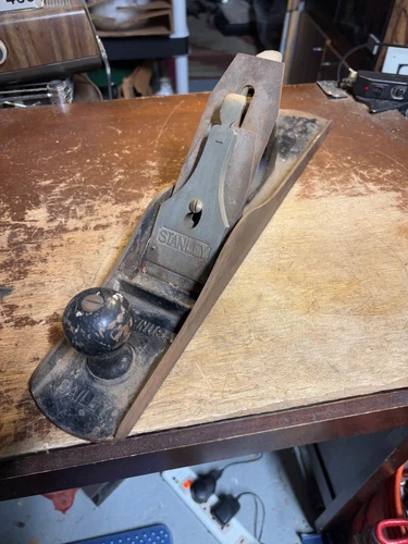 Vintage Stanley Bailey No. 6 Plane, smooth bottom USA Made Tool 18" Woodworking
