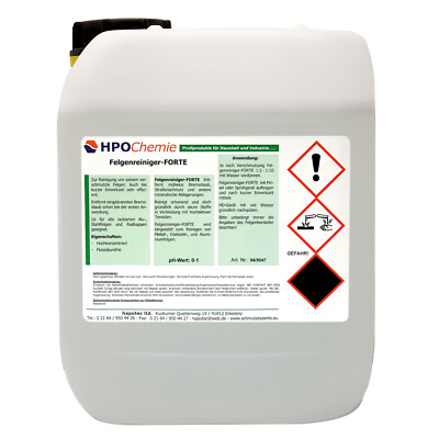 Felgenreiniger - FORTE 2x10ltr. Alufelge Stahlfelge KFZ Konzentrat