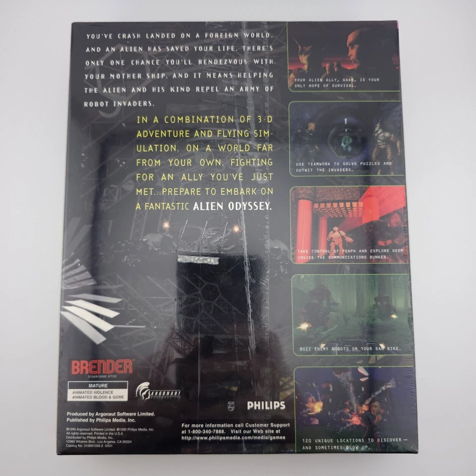 Alien Odyssey, 1995, Big Box, New & Sealed - Image 3 of 4