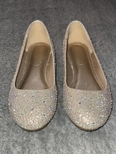Women s Rhinestone Ballet Flats Formal Size 8