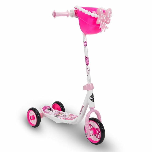 minnie mouse 3 wheel scooter