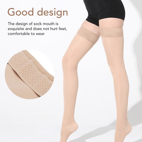 23 To 32mmHg Compression Stockings Open Toe Thigh High Graduated Compression SLS - Picture 19 of 23
