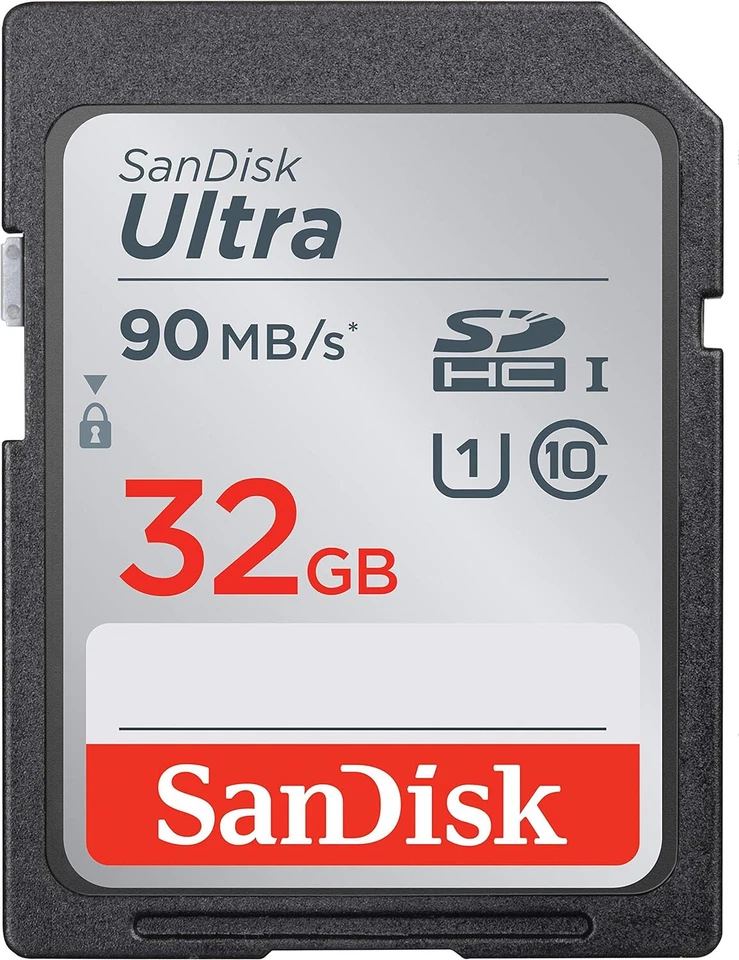 SanDisk 32GB Ultra SDHC UHS-I Memory Card 90MBs, C10, U1, Full HD SD Card Camera - Image 4 of 4