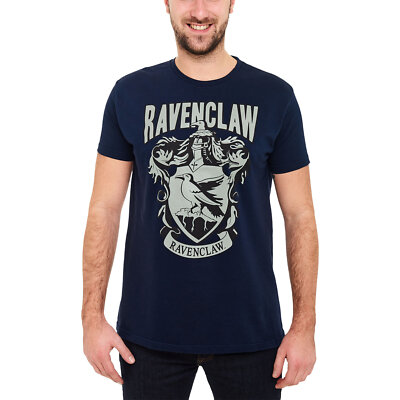 Harry Potter - Ravenclaw Wappen T-Shirt blau Herren Baumwolle