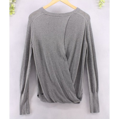 Lululemon Damen Viskosemischung Bring It Backbend Pullover meliert grau Gr. 8 - Bild 2 von 11