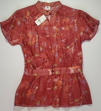 New Ladies Beautiful Silk Top! Made In The USA
