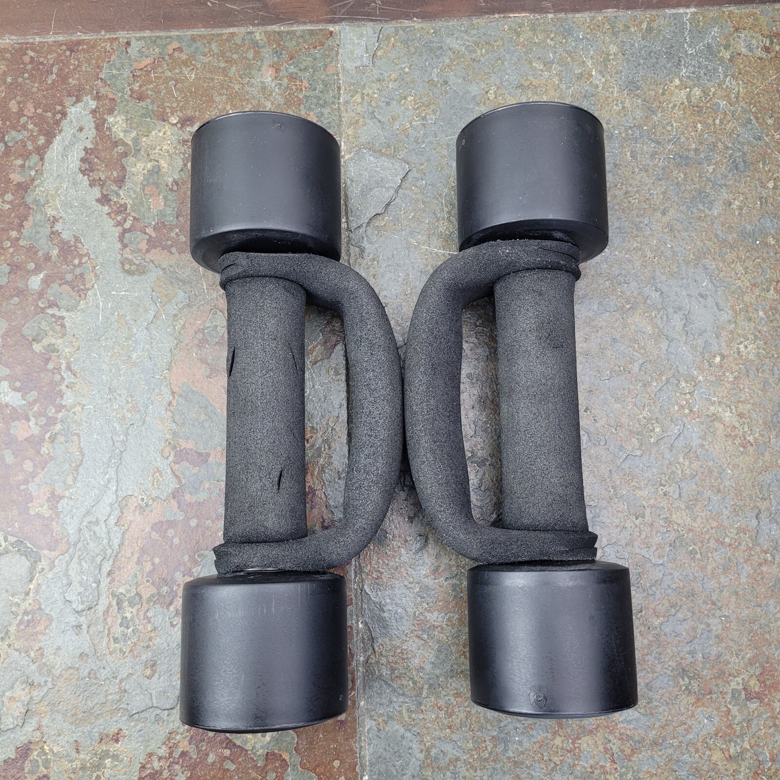 AMF Heavy Hands Pair of 5lb Dumbbells Weights MMA Walking Boxing