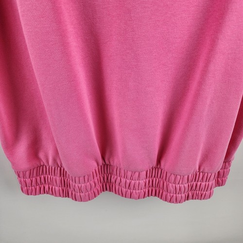 Nike NSW Air Crew Sweatshirt Womens Medium Oversized Fit Top Pink CU5426 684 - Picture 3 of 8