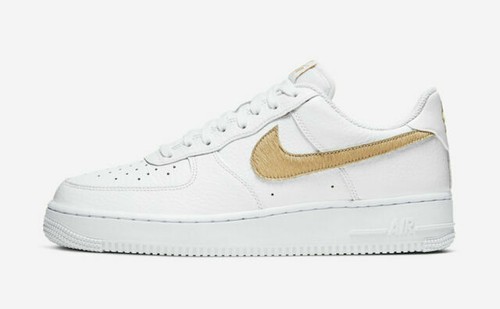 NBA x Nike Air Force 1 High 07 LV8 1 White Clover Club Gold Black  BQ4591-100 - ReactRun