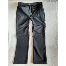 Nike Golf Tour Performance Men 34 Performance Active Pants Black ZIp Button Poly