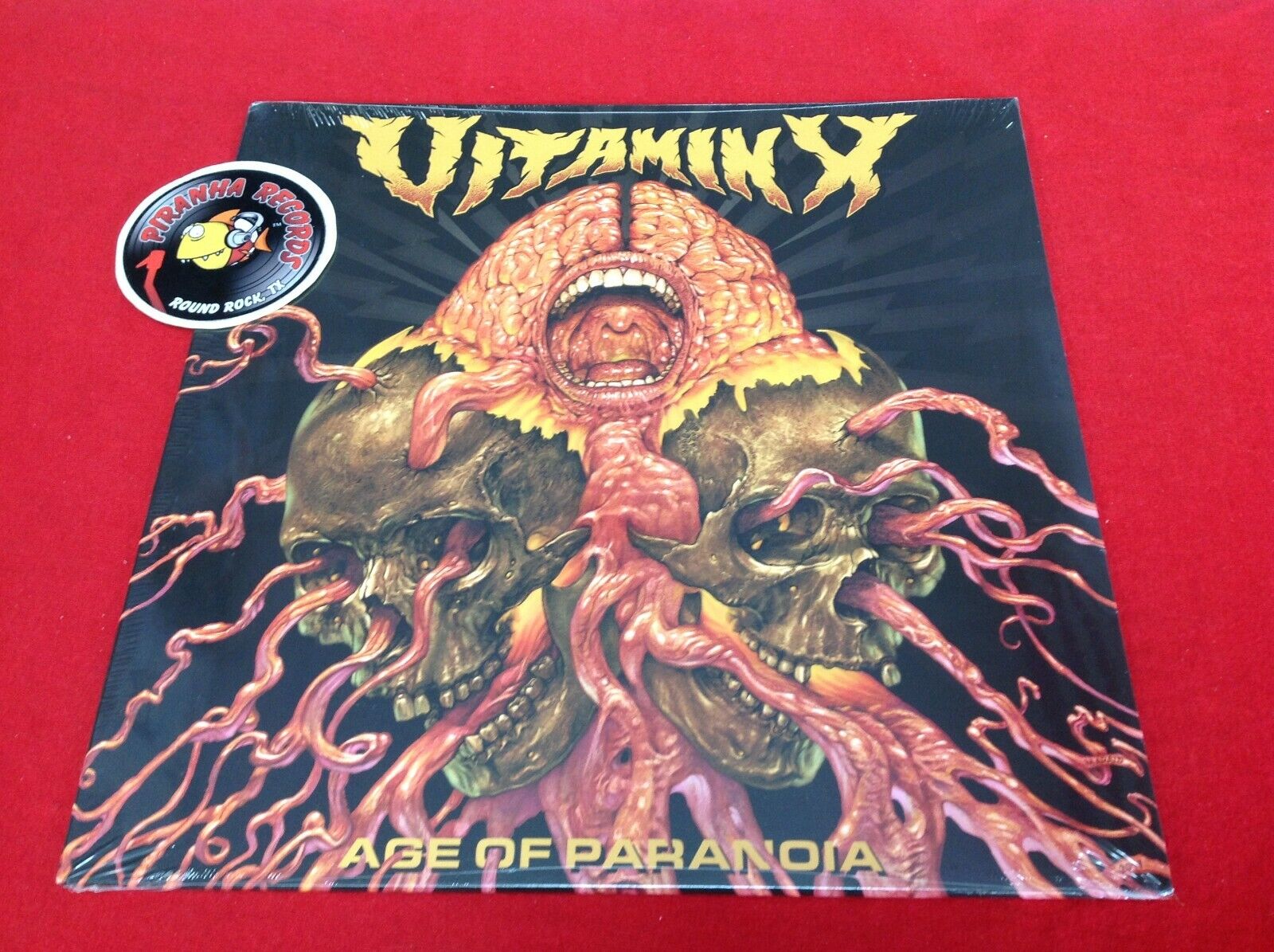 Vitamin X Age of Paranoia Metal LP NEW Vinyl 2018 Southern Lord Piranha Records