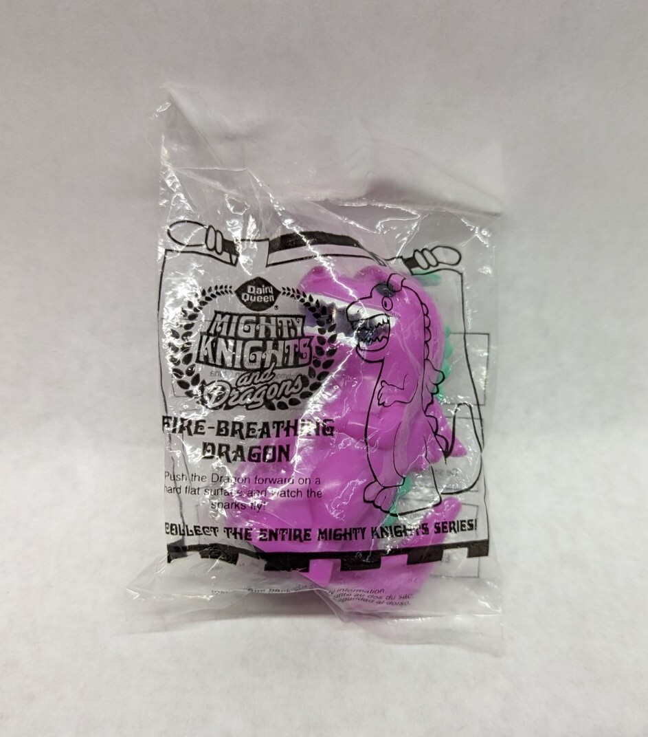 Mighty Knights &amp; Dragons - Fire Breathing Dragon On Wheels 1998 Dairy Queen