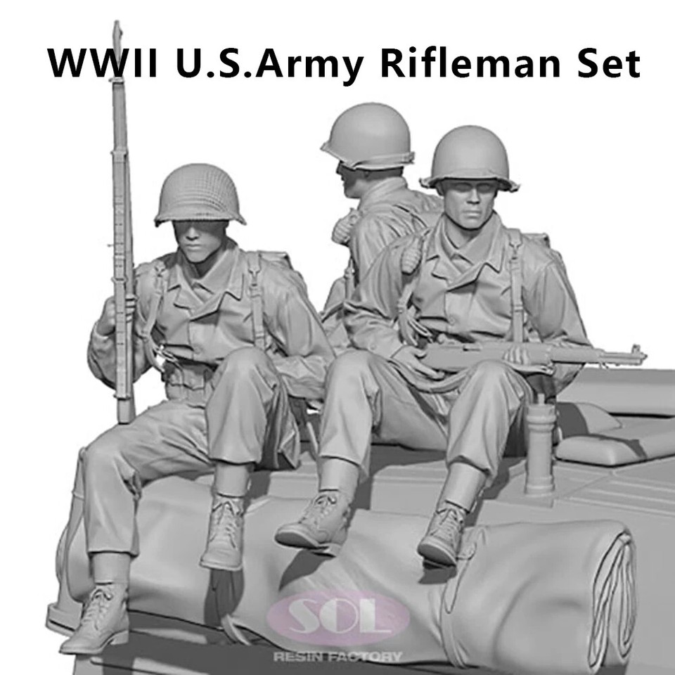 WS390 Riflemen in Action (2 Figs) figurines et collections
