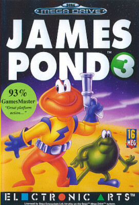 ## James Pond 3 - SEGA Mega Drive / MD Spiel - TOP ##