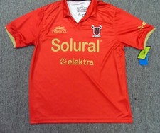 Mens Neza Fc Home Jersey Autentic Atletica 2012 Season Red/Gold XL NWT S/Sleeve