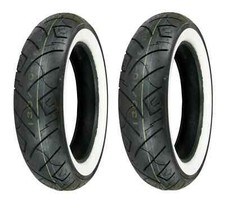 Shinko 10090-19 16070-17 777h.d. White Wall Tires 06-16 Harley-davidson Dyna
