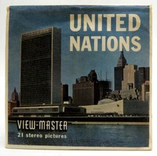 View-Master A651, United Nations, New York, NY, 3 Reel Set