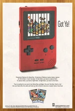 1998 Pokemon Red Blue Game Boy Color Print Ad/Poster Authentic Official Pop Art