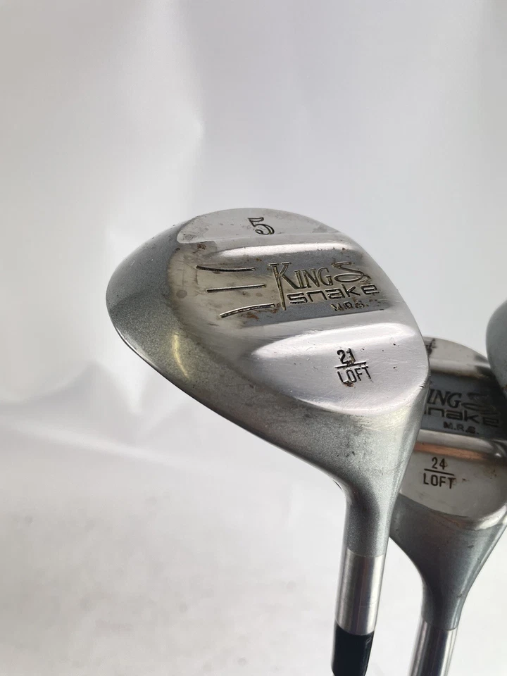 King Snake Ladies Fairway Set 3,5&7 Woods Ladies Graphite /New Grips /8279 - Image 2 of 4