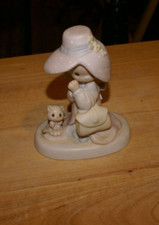Precious Moments "To A Very Special Mom  Signed Vintage Porcelain Mothers Day