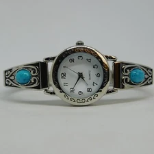 ACCUTIME WATCH CORP. WML2003WM1 Quartz Women's Watch Sz. 6 1/4" New Battery