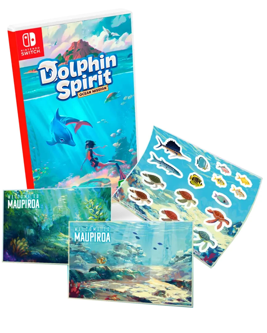 DOLPHIN SPIRIT OCEAN MISSION SWITCH PAL ESPAÑA NUEVO FISICO ESPAÑOL