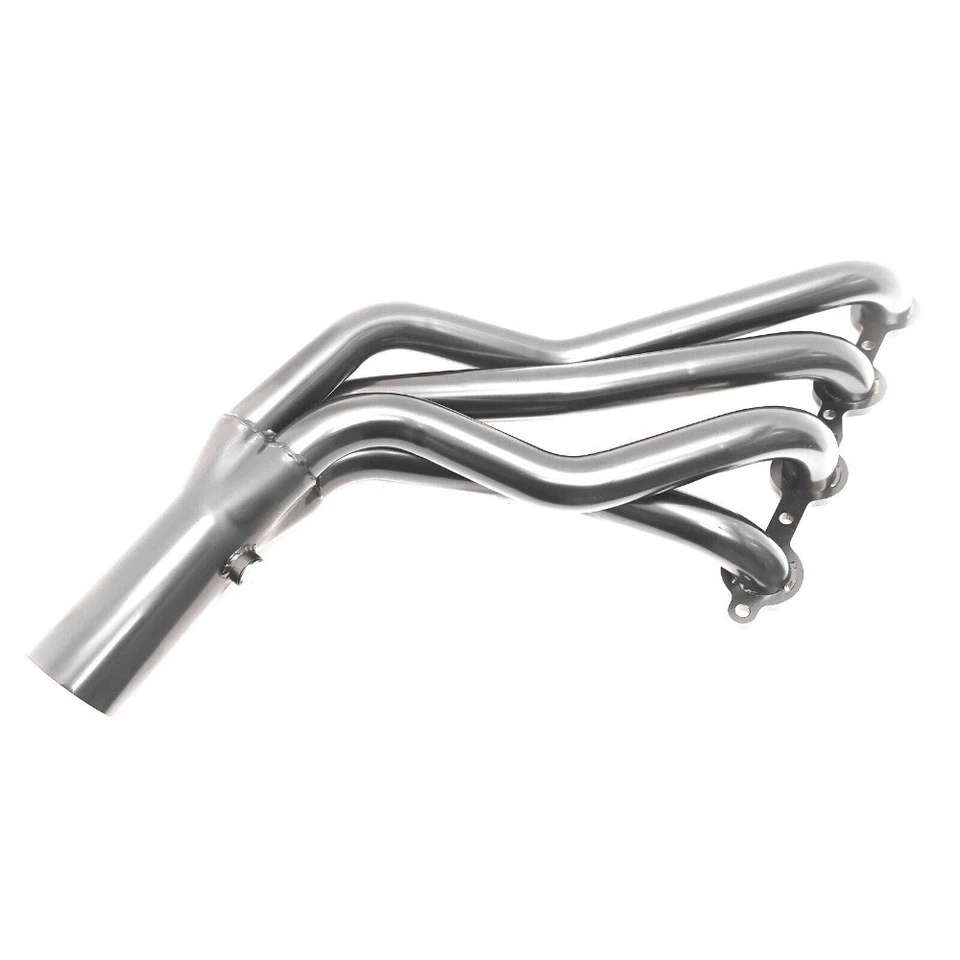 For 99-06 Chevy GMC Sierra Silverado1500 GMT800 Headers Exhaust Manifold +Y Pipe - Image 3 of 4