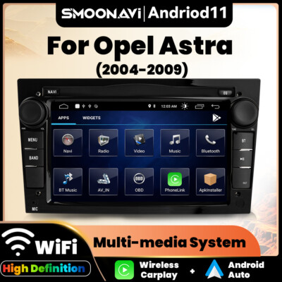 Android 14 Wireless Carplay 32GB Autoradio Stereo für Vauxhall/Opel Astra Corsa