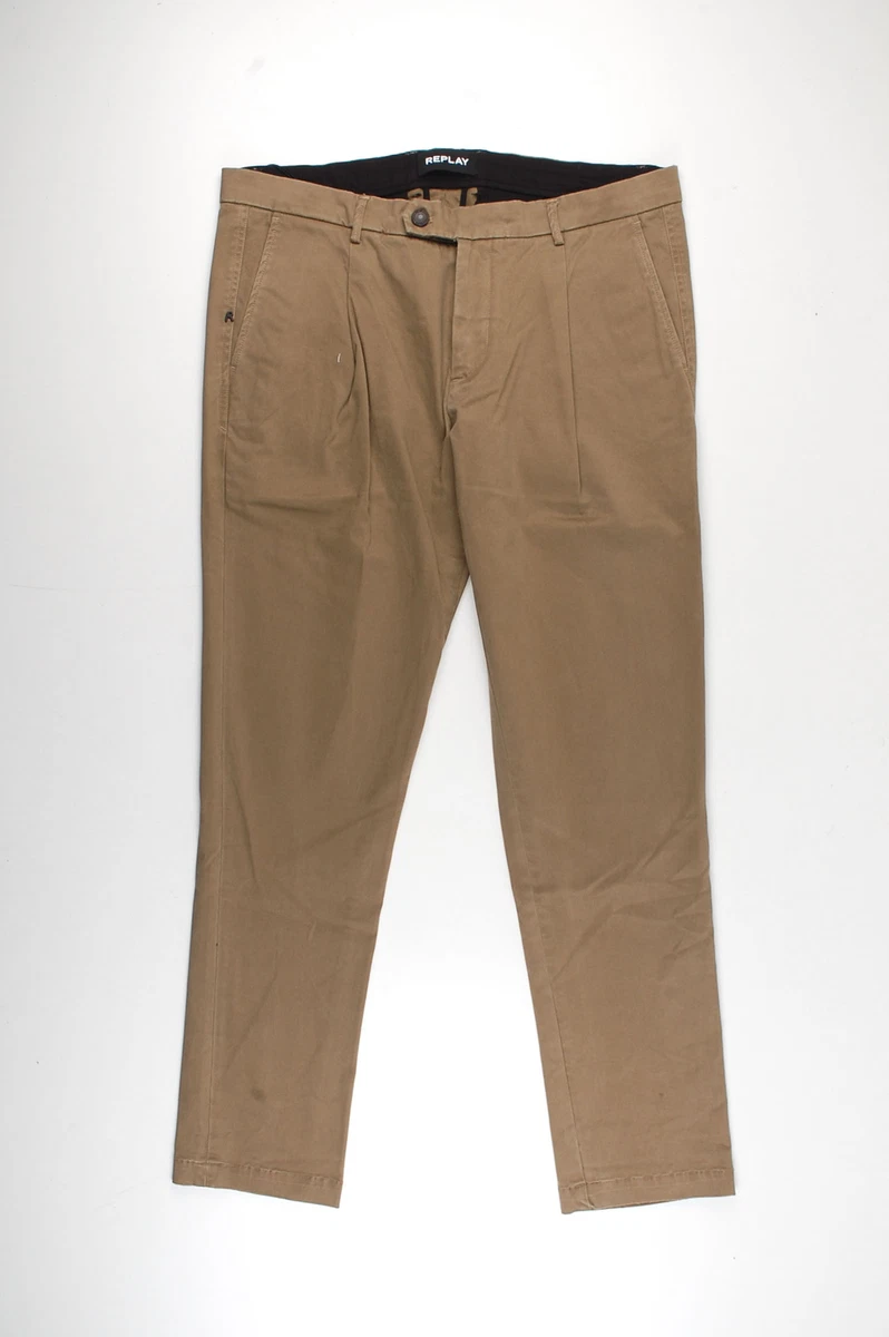 36473 Replay Casual Trousers Sand Men Jeans in size 33