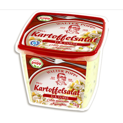 Popp Pellkartoffelsalat mit Ei & Gurke 1 kg Dose
