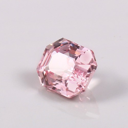 Natural Flawless Pink Color Morganite Loose Radiant Cut Gemstone 10x8 MM - Picture 4 of 4