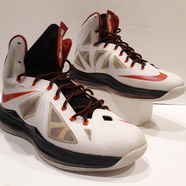 Size 13 - Nike LeBron 10 Heat Home 2013 