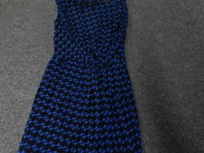 Tahari Womens dress 2 Blue pullover A-line Zip midi