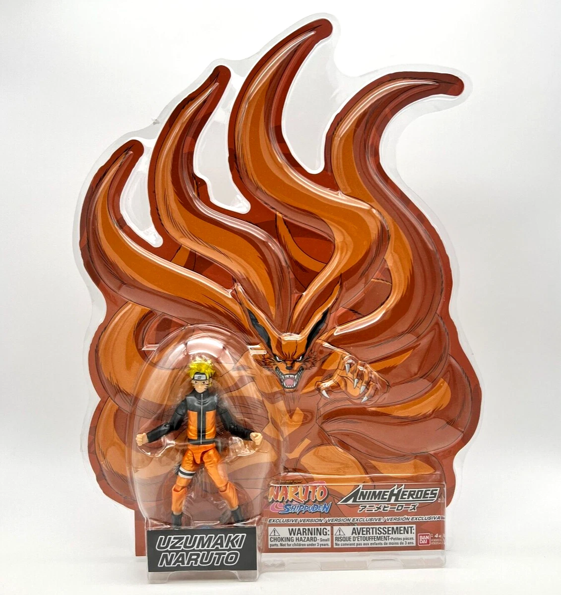 Bandai NARUTO UZUMAKI Anime Heroes NINE TAILS 2021 CON EXCLUSIVE Action  Figure | eBay