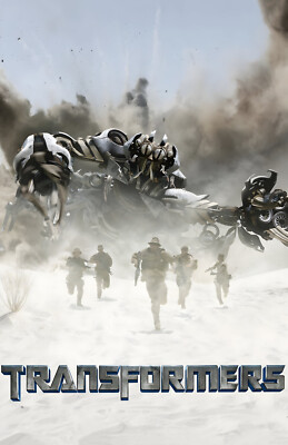 AA5707 Transformers Film By Michael Bay 2007 Scene Movie Poster 11x17
