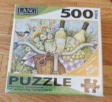 Lang WINE COUNTRY theme 500 piece jigsaw puzzle 24 X 18 inches Sealed Brand New