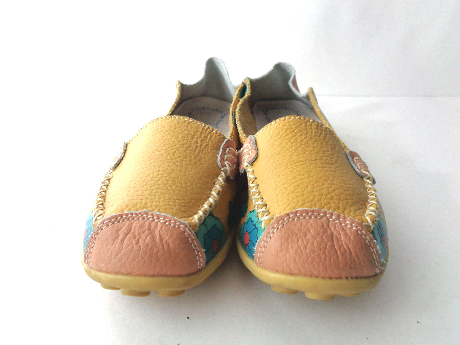 SAOLA Mocassini da guida Joansam EUR 38 US 7M mocassino pantofola pelle suola remota TV