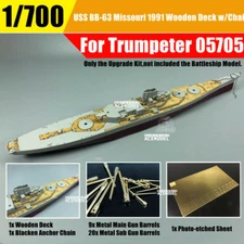 1/700 USS Missouri 1991 BB-63 Battleship Super Detail-up Set for Trumpeter 05705