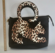 Damenhandtasche Leopard