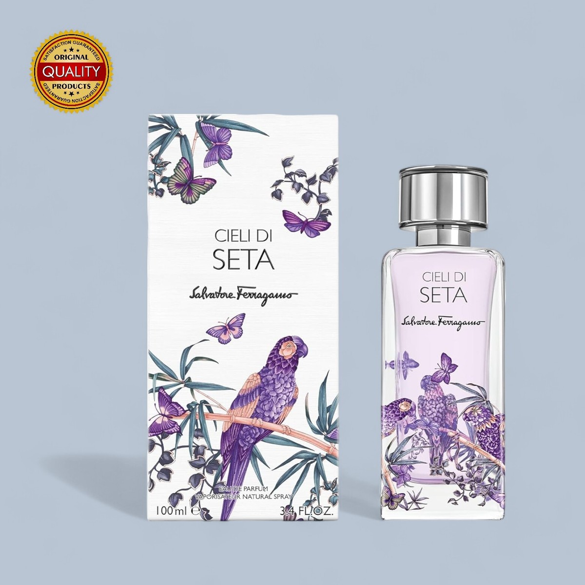 Salvatore Ferragamo Cieli di Seta Eau de Parfum Unisex 3.4 fl. oz