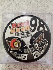 Head 2 Head Stanley Cup Playoffs Hockey Puck 